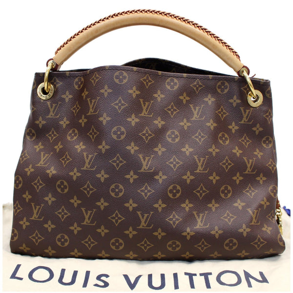 Louis Vuitton Artsy MM Monogram Canvas Handbag front view