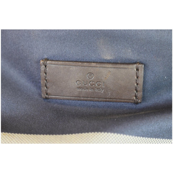 GUCCI Diamante Nylon Crossbody Messenger Bag Blue/Red 270410