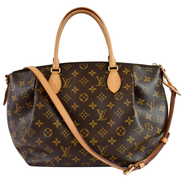 LOUIS VUITTON Turenne MM Monogram Canvas 2 Way Shoulder Bag Brown