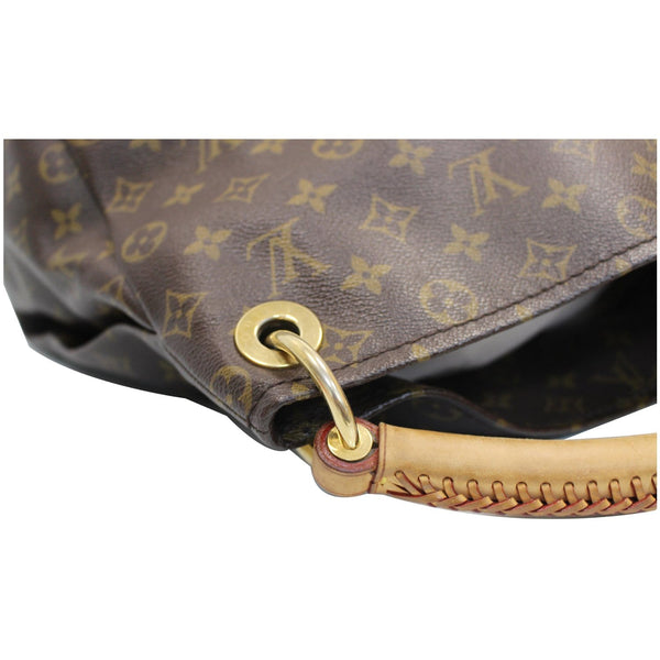 Louis Vuitton Artsy MM Monogram Canvas Bag straps
