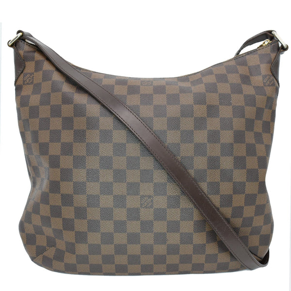 LOUIS VUITTON Bloomsbury GM Damier Ebene Shoulder Crossbody Bag Brown