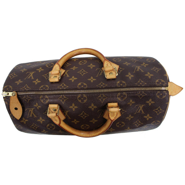 Louis Vuitton Speedy 35 Monogram Canvas Bag top view