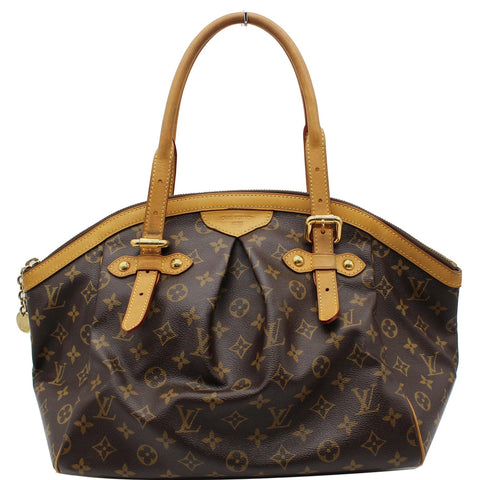 LOUIS VUITTON Tivoli GM Monogram Canvas Shoulder Bag Brown