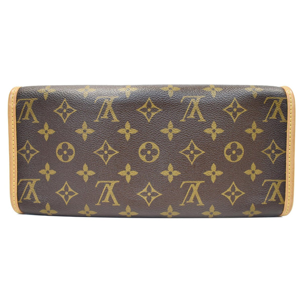 LOUIS VUITTON Popincourt Haut Monogram Canvas Shoulder Bag Brown
