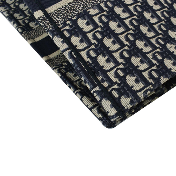 CHRISTIAN DIOR Large Book Oblique Embroidered Canvas Tote Bag Multicolor - Hot Deals