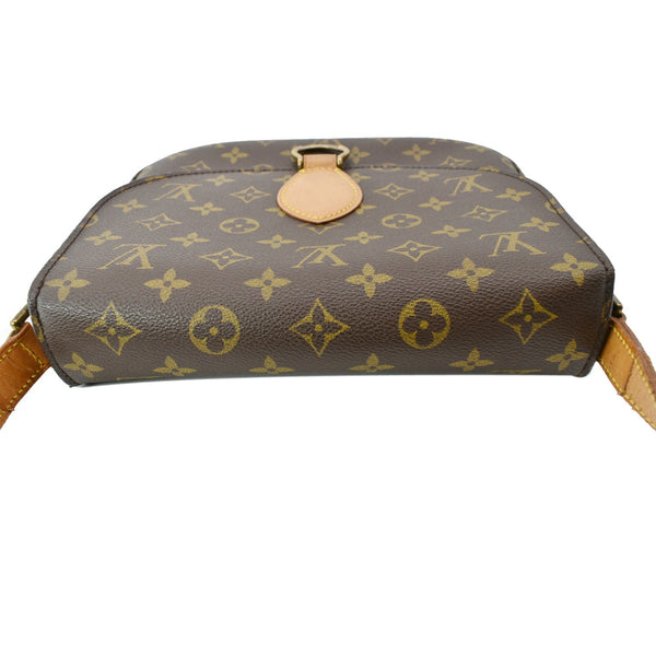 LOUIS VUITTON Saint Cloud GM Monogram Canvas Crossbody Bag Brown