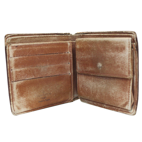 LV Multiple Monogram Canvas Wallet Inside View