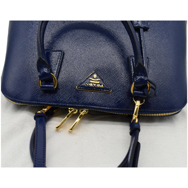 Prada Vernice BL0837 Saffiano Leather Top Handle Bag