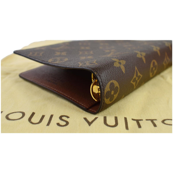 LOUIS VUITTON Agenda MM Monogram Canvas Planner Cover Brown