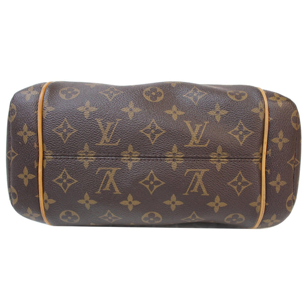 wide base LV Totally PM Monogram Canvas Shoulder Bag