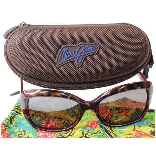 MAUI JIM MJ735-12B Orchid Polarized Sunglasses Tortoise