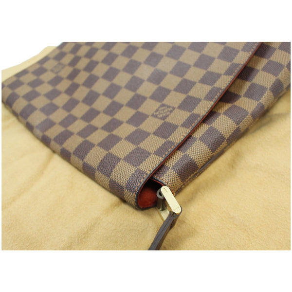 Louis Vuitton Musette Salsa GM Damier Ebene Crossbody Bag leather