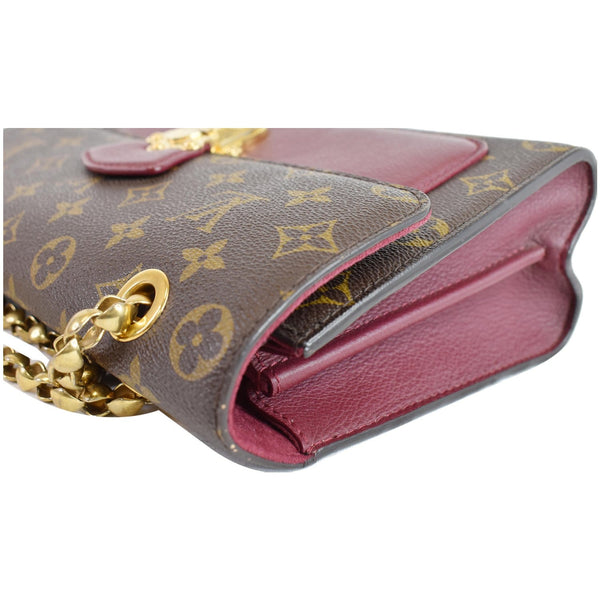 LOUIS VUITTON Victoire Monogram Canvas Shoulder Crossbody Bag Brown