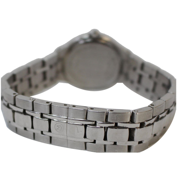 MOVADO Museum Black Dial Stainless Steel Watch Silver 26mm