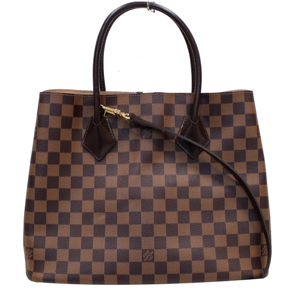 LOUIS VUITTON Kensington Damier Ebene Shoulder bag Brown for sale