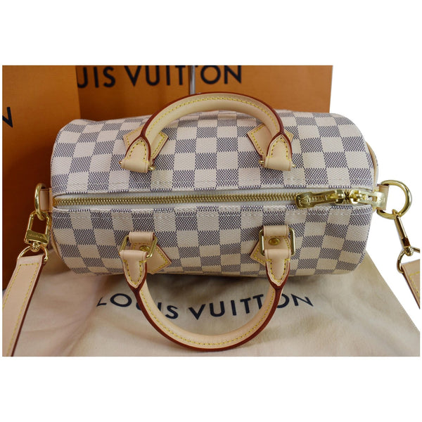 Louis Vuitton Speedy 25 Bandouliere Damier Azur Bag top preview