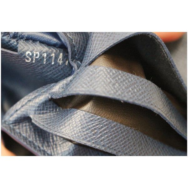 Interior LV Multiple Taiga Leather Bifold Wallet