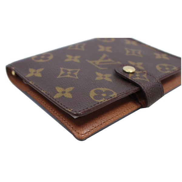 elegant lv Agenda PM Monogram Canvas Planner Pouch