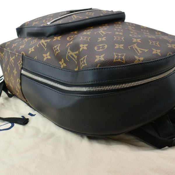 LOUIS VUITTON Josh Monogram Canvas Backpack Bag Brown