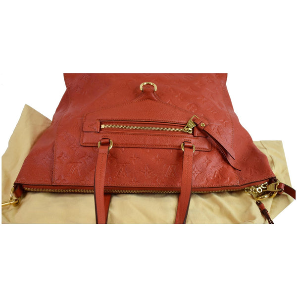 Louis Vuitton Lumineuse PM Monogram Empreinte Bag - front from top