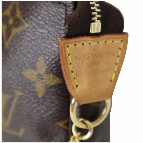 Louis Vuitton Mini Pochette Monogram Canvas Cltuch-PARIS