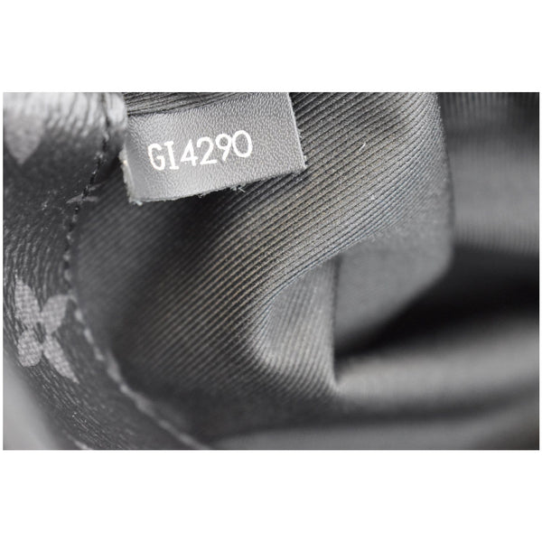 LOUIS VUITTON District MM Monogram Eclipse Messenger Bag Black