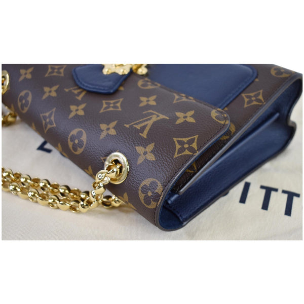 LOUIS VUITTON Victoire Monogram Canvas Crossbody Bag Navy