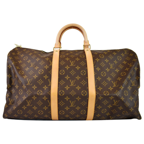 Louis Vuitton Keepall 55 Monogram Canvas Bag