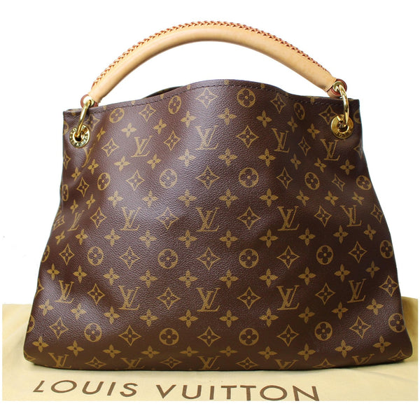 full view lv Artsy MM Monogram Canvas Hobo Style Bag