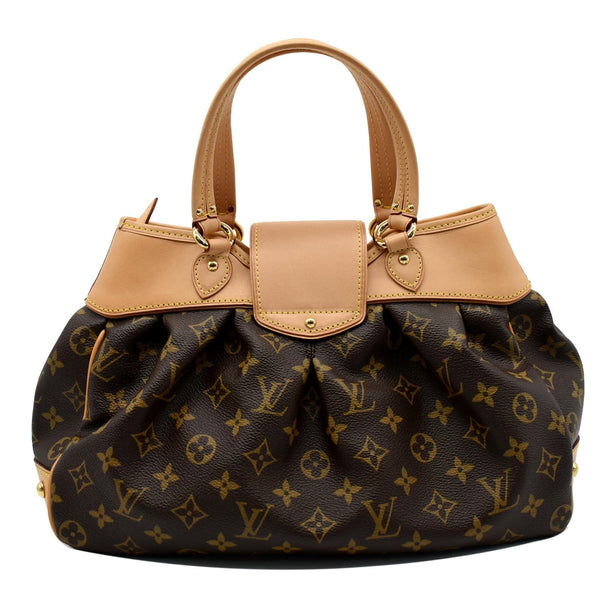 LOUIS VUITTON Boetie PM Monogram Canvas Shoulder Bag Brown