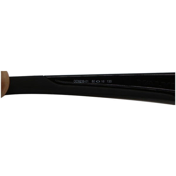 OAKLEY OO9236-01 Valve Sunglasses Black Iridium Lens
