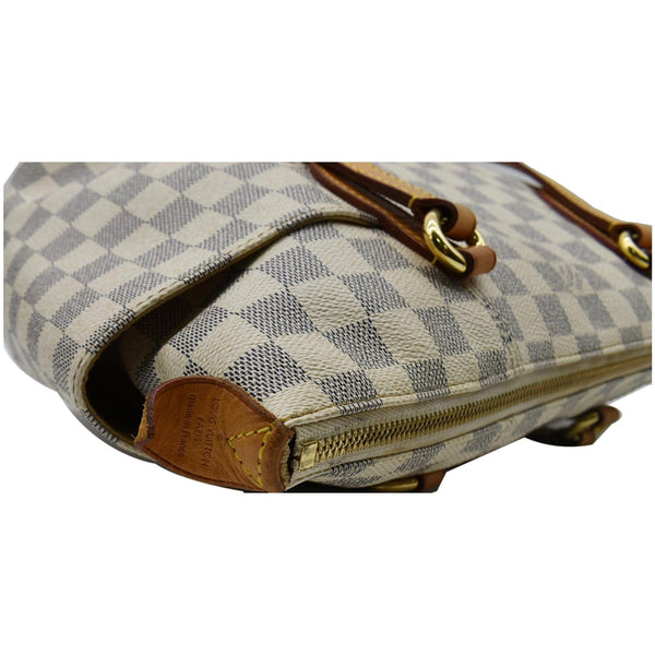 LOUIS VUITTON Totally PM Damier Azur Shoulder Bag White