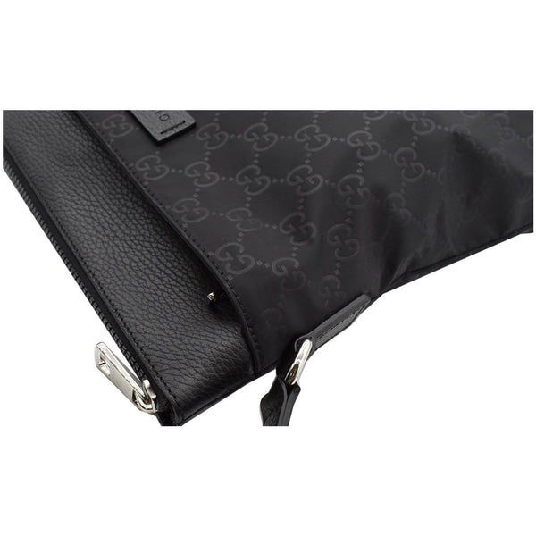 GUCCI GG Monogram Nylon Small Messenger Bag Black 510342