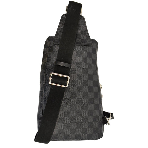 Louis Vuitton Avenue Sling Damier Graphite Crossbody Bag - black | DDH