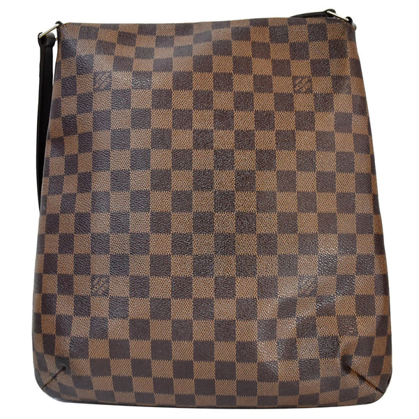 LOUIS VUITTON Musette Salsa GM Damier Ebene Crossbody Bag Brown