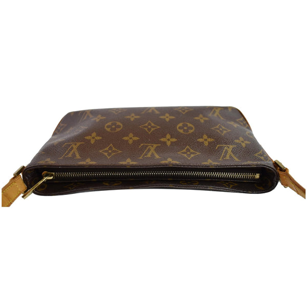 LOUIS VUITTON Trotteur Monogram Canvas Crossbody Bag Brown