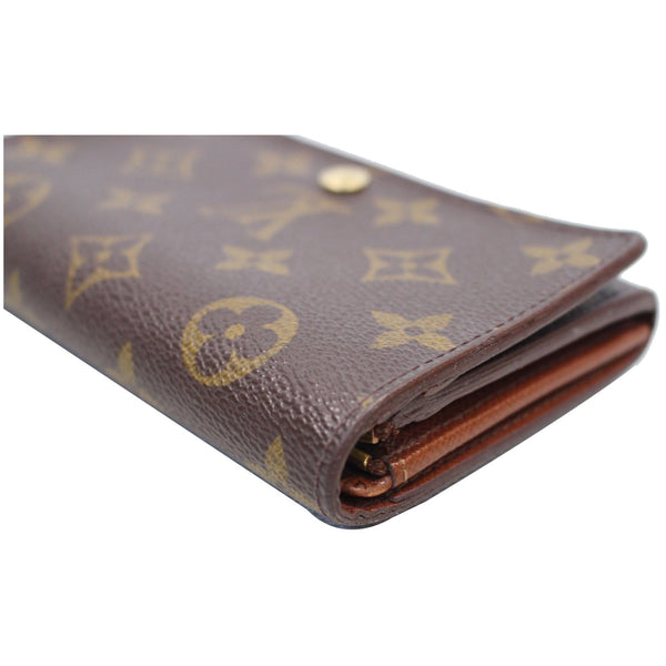 Lv Porte Monnaie Canvas Billet Tresor Wallet side look