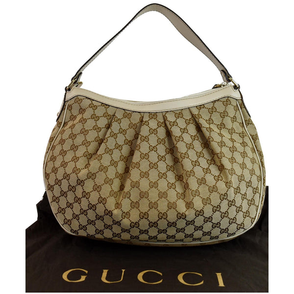 Gucci Medium Sukey GG Canvas Hobo handbag