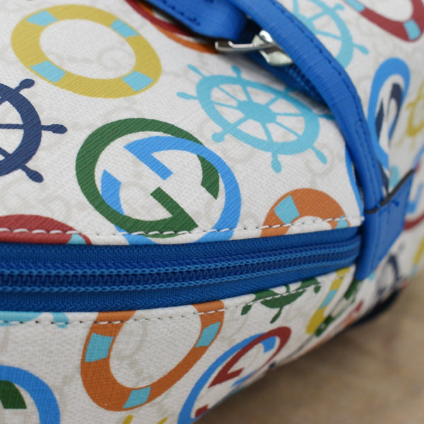 GUCCI Children's Printed GG Coated Canvas Backpack Multicolor 271327