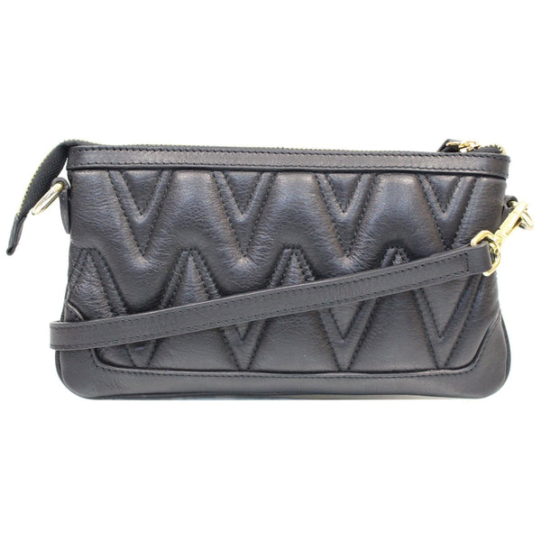 VALENTINO By Mario Valentino Abigail Sauvage Rockstud Crossbody Bag Black