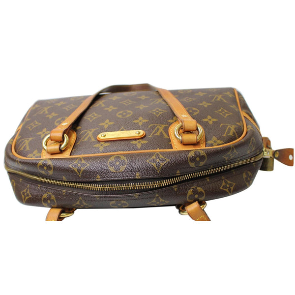 LOUIS VUITTON Montorgueil PM Monogram Canvas Shoulder Bag Brown