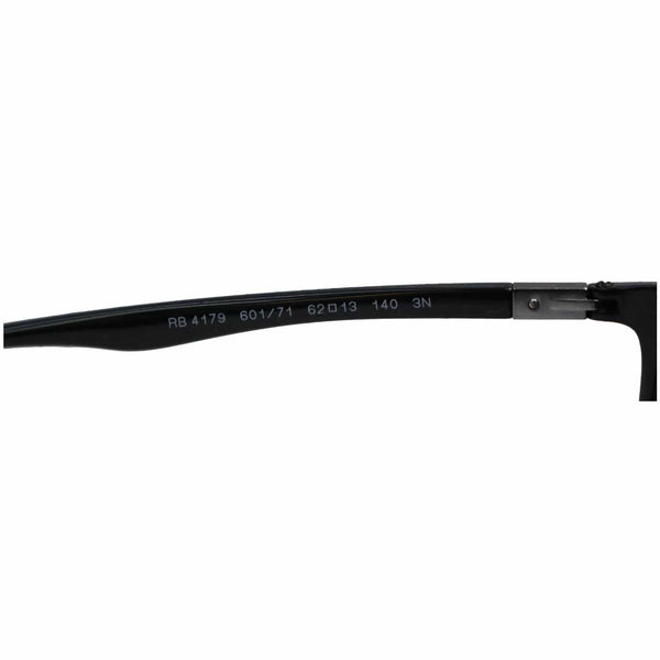 RAY-BAN RB4179 601/71 Men Black Sunglasses Green Lens