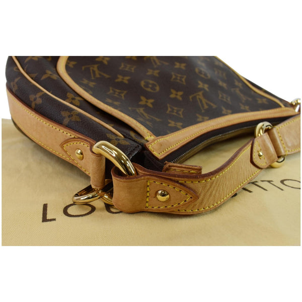 LOUIS VUITTON Tulum GM Monogram Canvas Shoulder Bag Brown