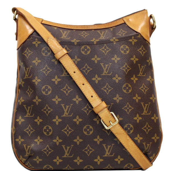Louis Vuitton Odeon MM Monogram Canvas Satchel Bag front