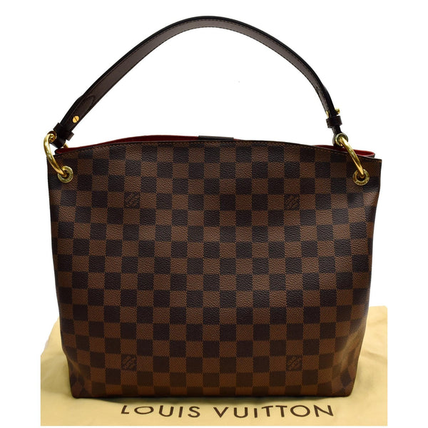 LOUIS VUITTON Graceful PM Damier Ebene Shoulder Bag Brown