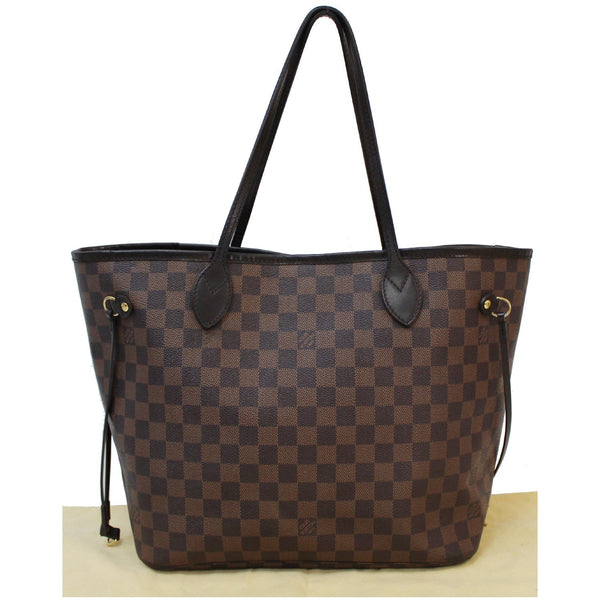 Louis Vuitton Neverfull MM Damier Ebene Bag Full view