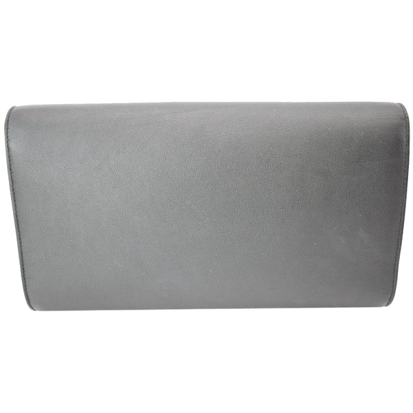 Yves Saint Laurent Leather Clutch Wallet Black - DDH