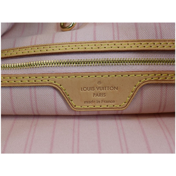 LOUIS VUITTON Delightful PM Damier Azur Shoulder Hobo Bag White