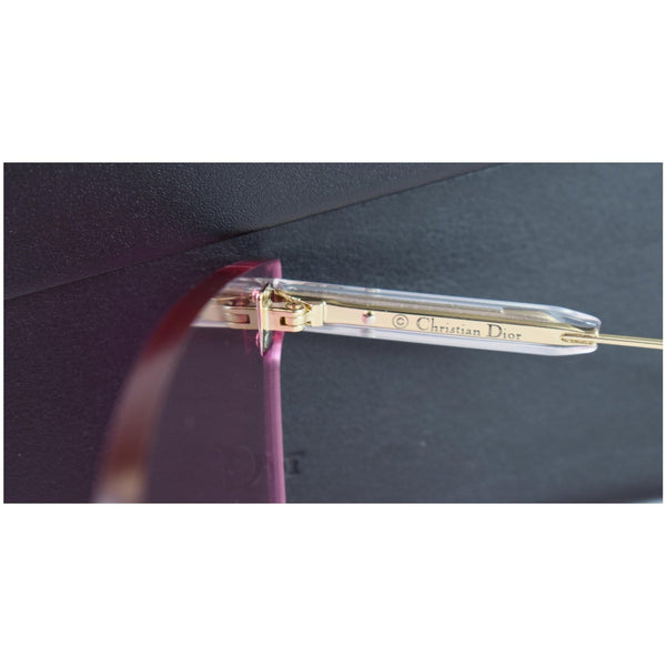 CHRISTIAN DIOR 49 MM Pink Shield Sunglasses DIORCOLORQUAKE2MU1
