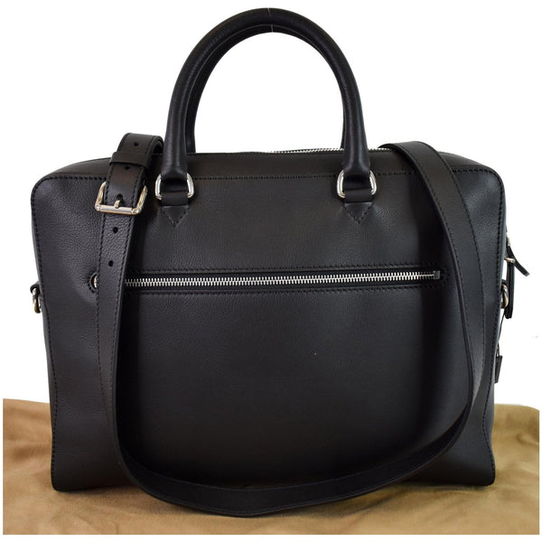 BURBERRY Ainsworth Leather Briefcase Bag Black